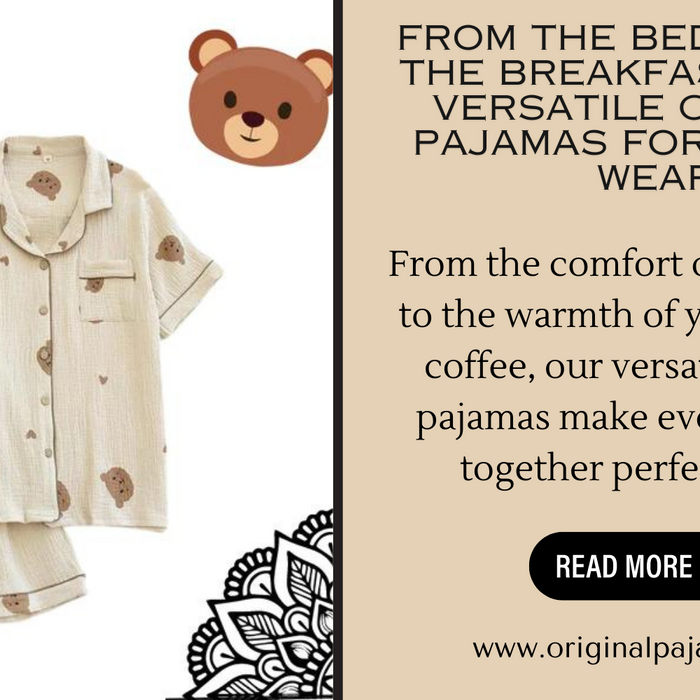 From The Bedroom To The Breakfast Table: Versatile Couples Pajamas For All-Day Wear