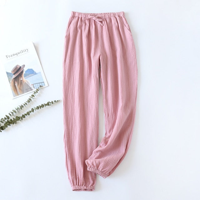 The Long Pajama Cotton Pants Best Cooling Pajamas
