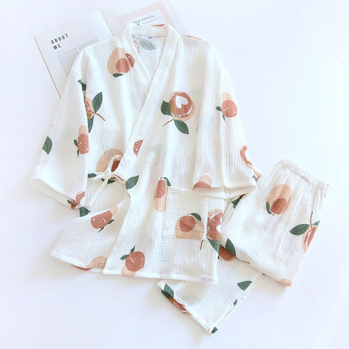 The Peach Kimono Original Pajamas
