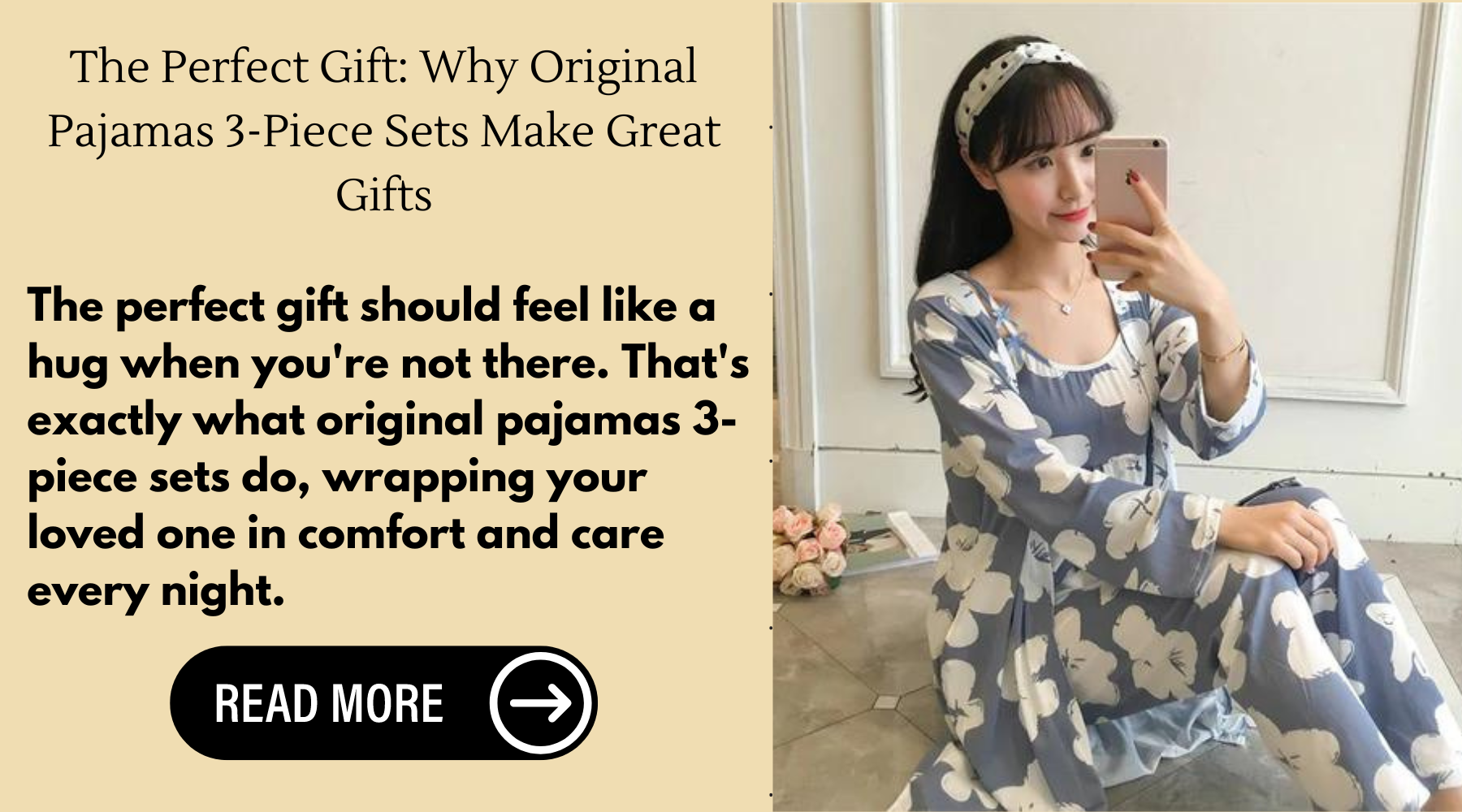 The Perfect Gift: Why Original Pajamas 3-Piece Sets Make Great Gifts