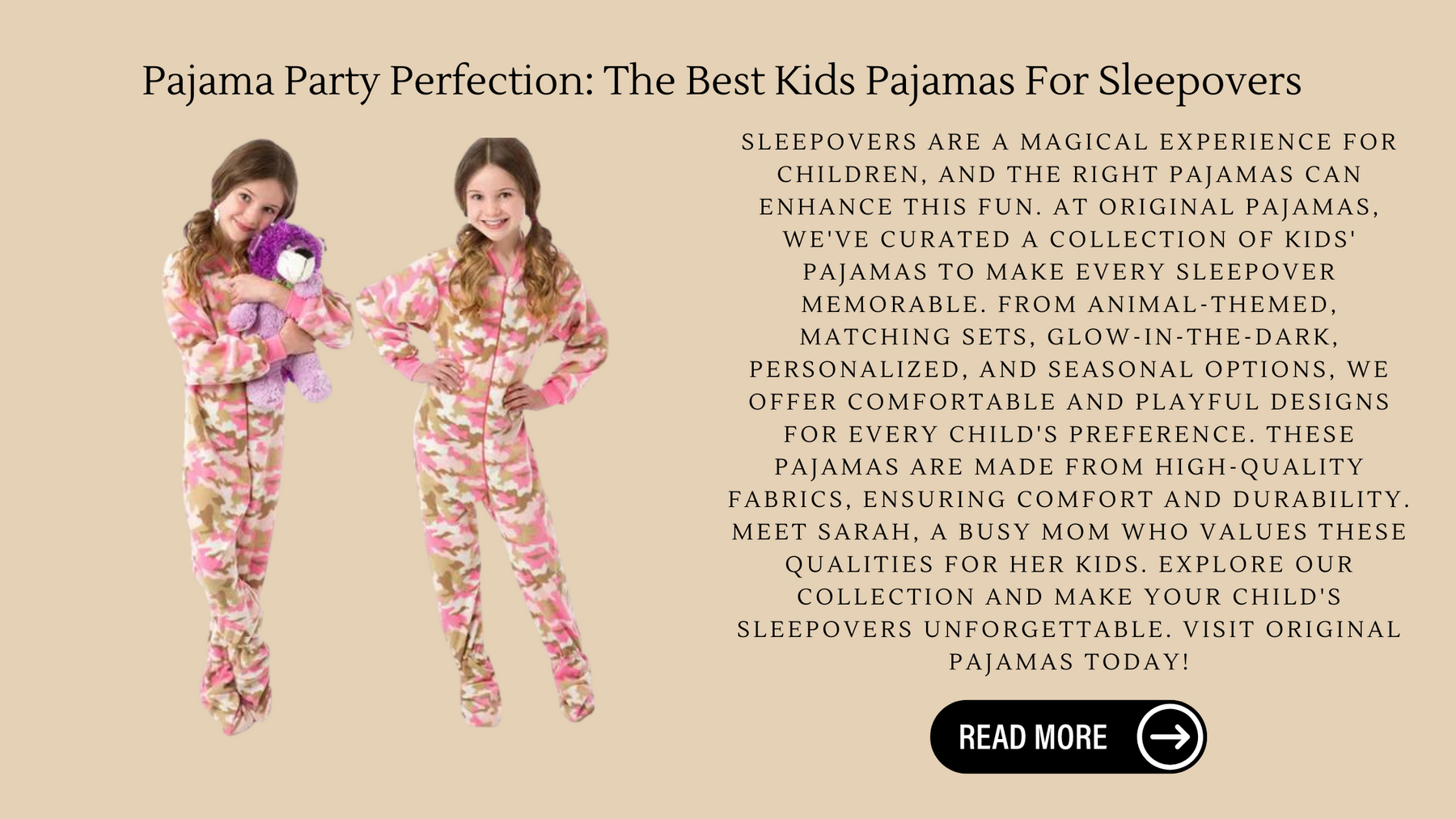 Pajama Party Perfection: The Best Kids Pajamas For Sleepovers