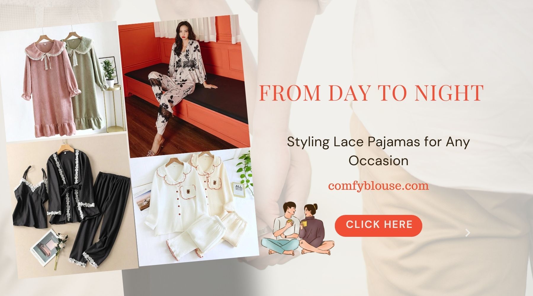 From Day to Night: Styling Lace Pajamas for Any Occasion