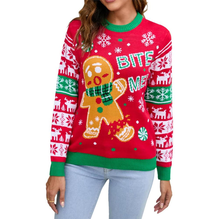 Embellished Winter Christmas Holiday Sweaters