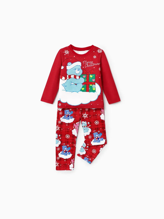 Family Matching Bears Christmas Pajamas Set