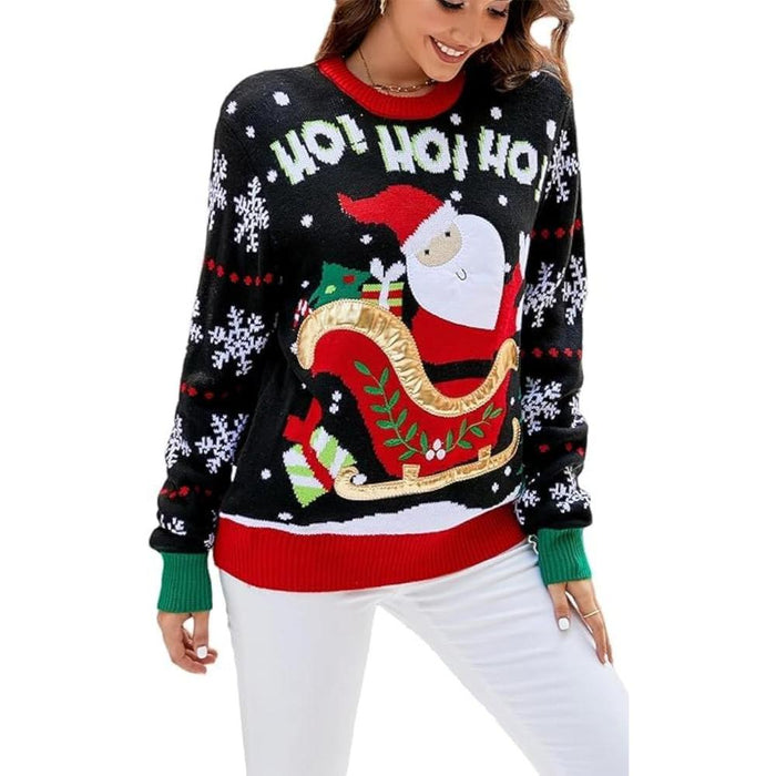 Embellished Winter Christmas Holiday Sweaters