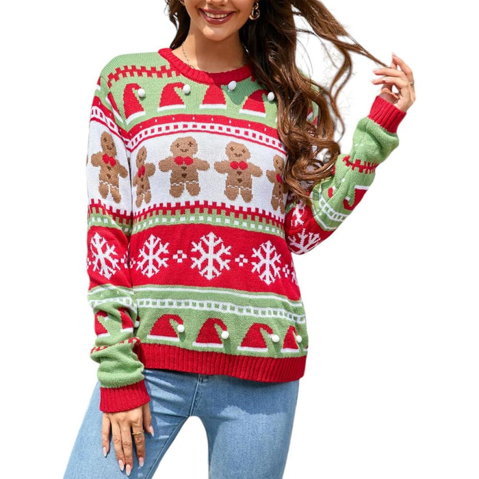 Embellished Winter Christmas Holiday Sweaters