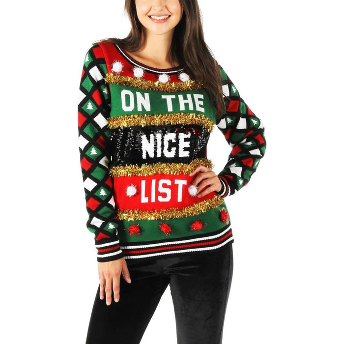 Embellished Christmas Winter Holiday Sweaters