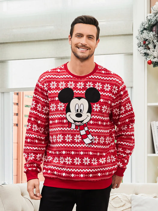 Mickey And Minnie Christmas Family Matching Sweater