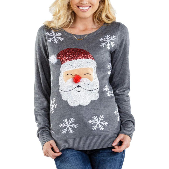 Charming Winter Holiday Knit Sweater