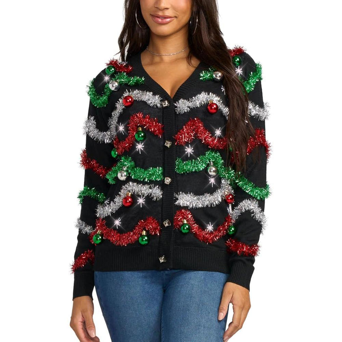 Holiday Sweaters with Festive Animal and Patterned Designs