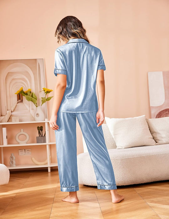 2 Piece Loungewear Pajamas Set