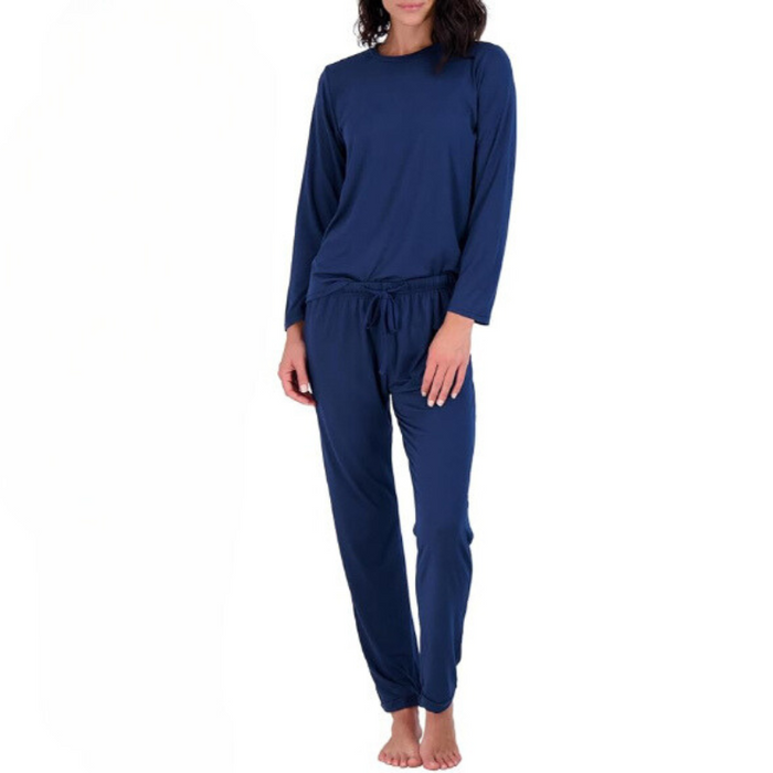 Long Sleeve Tops With Comfy Pants Set