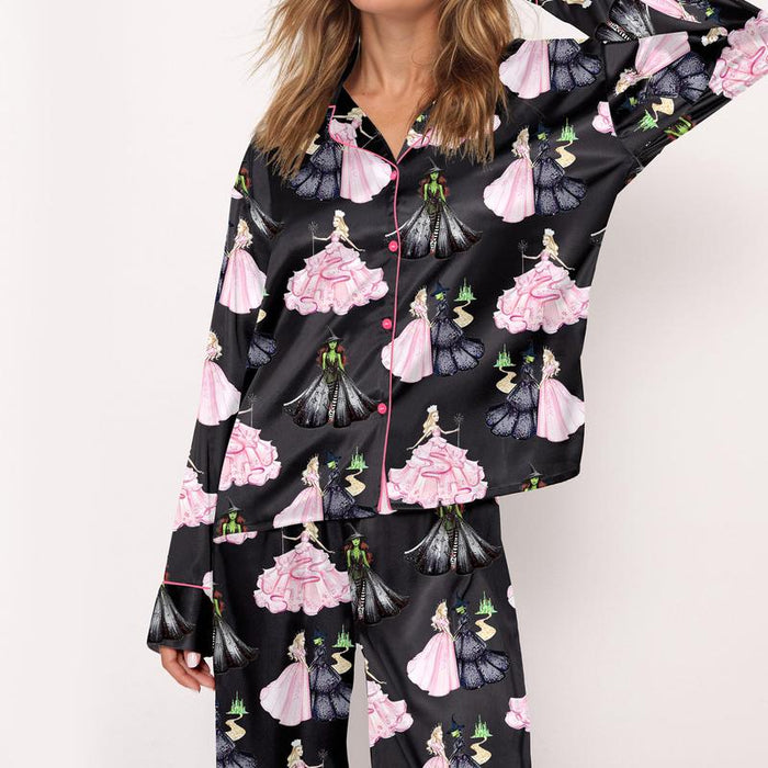 Fairy Tale Printed Comfy Loungewear Pajamas Set