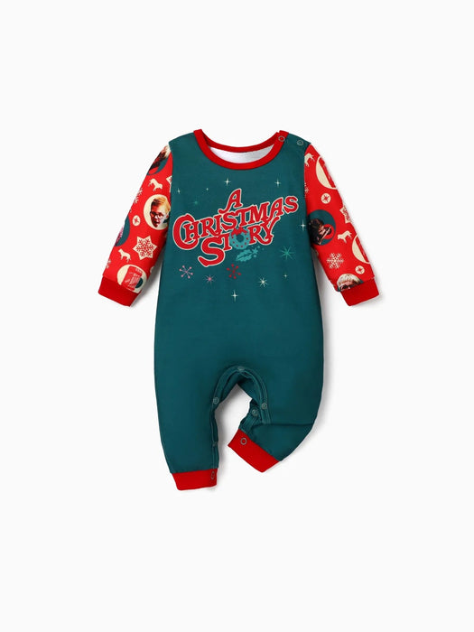 Christmas Story Printed Family Matching Pajama Set