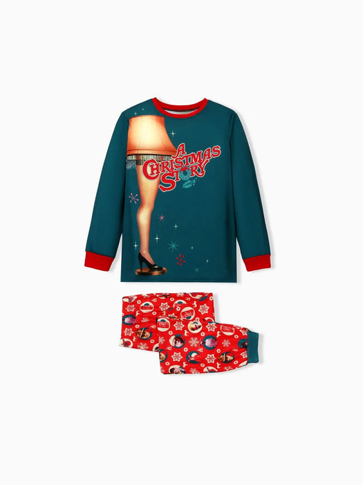 Christmas Story Printed Family Matching Pajama Set