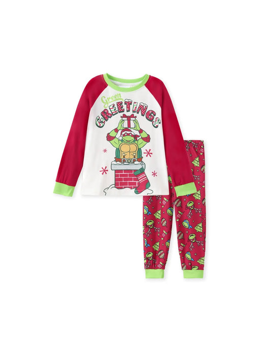 Greetings Printed Holiday Family Matching Pajama Set