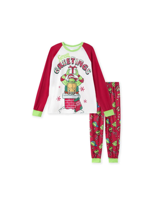 Greetings Printed Holiday Family Matching Pajama Set