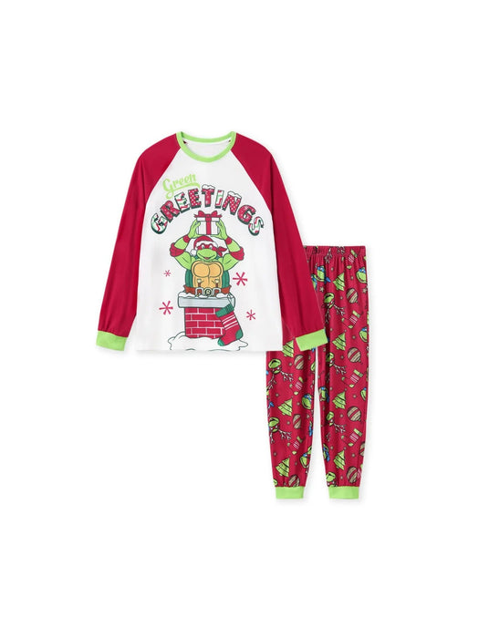 Greetings Printed Holiday Family Matching Pajama Set