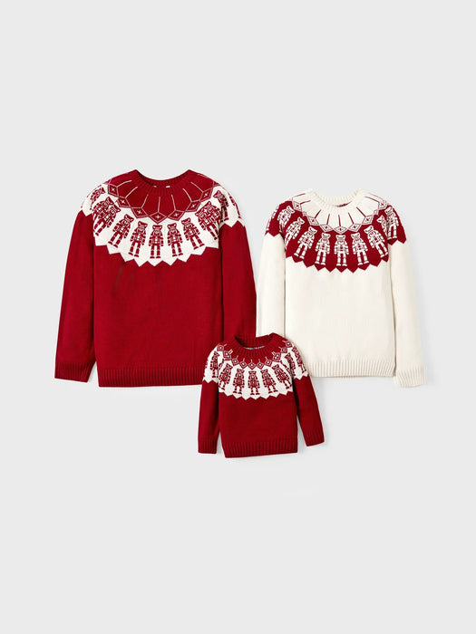 Nutcracker Christmas Family Matching Sweaters