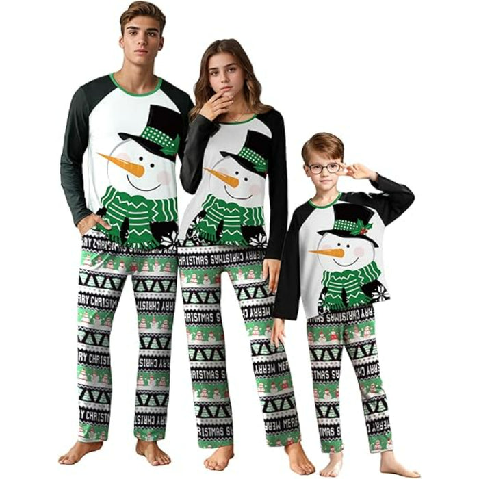 Christmas Themed Family Matching Pajama Set