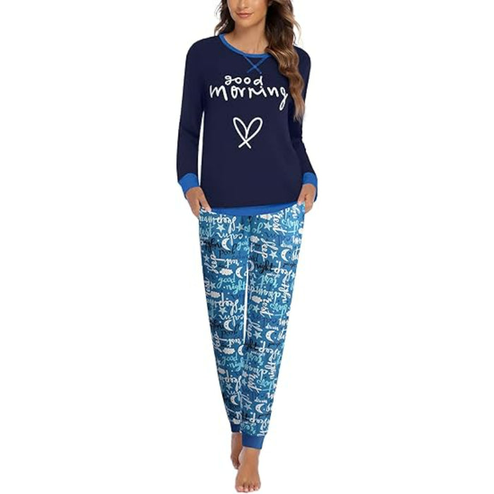 Abstract Printed Comfy Pajama Set