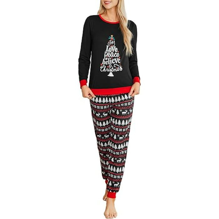 Abstract Printed Comfy Pajama Set