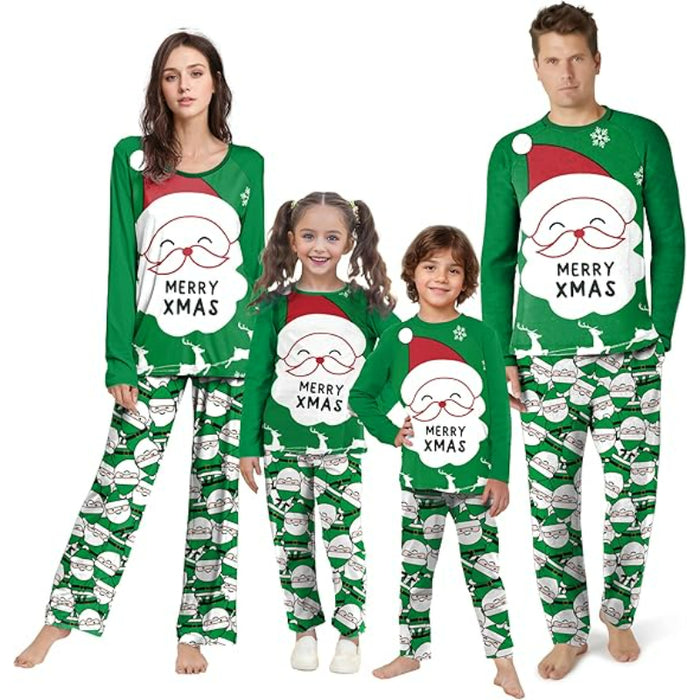 Christmas Themed Family Matching Pajama Set