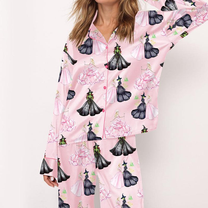 Fairy Tale Printed Comfy Loungewear Pajamas Set