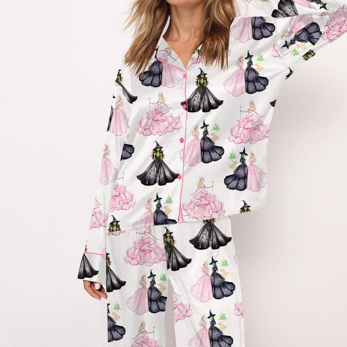 Fairy Tale Printed Comfy Loungewear Pajamas Set