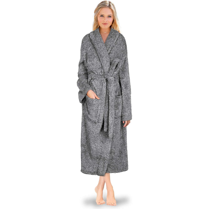 Fluffy Plush Soft Bathrobe