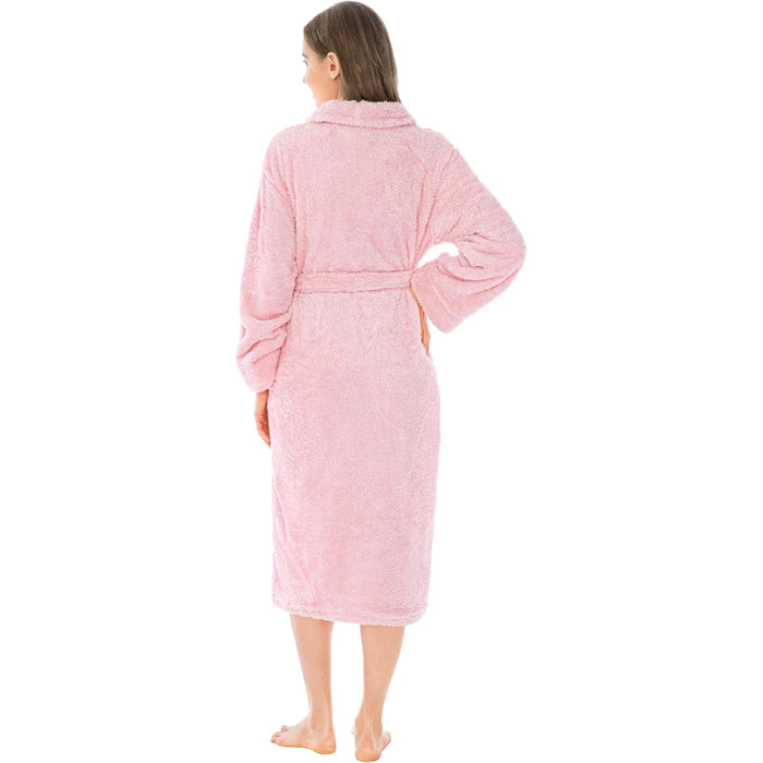 Fluffy Plush Soft Bathrobe