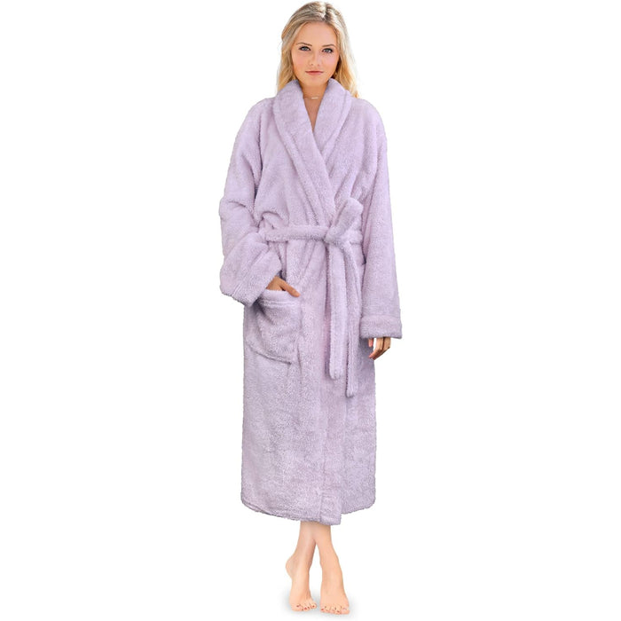 Fluffy Plush Soft Bathrobe