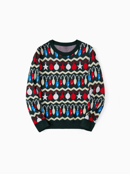 Christmas Lights Family Matching Sweater