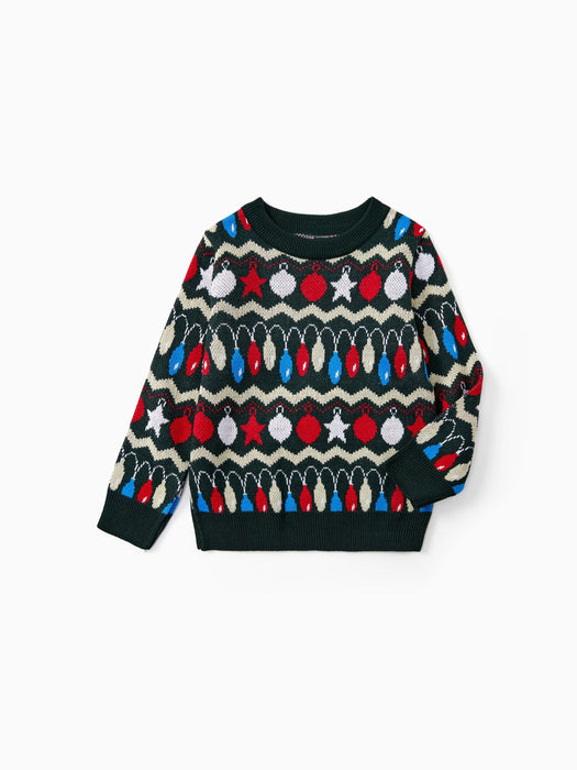 Christmas Lights Family Matching Sweater