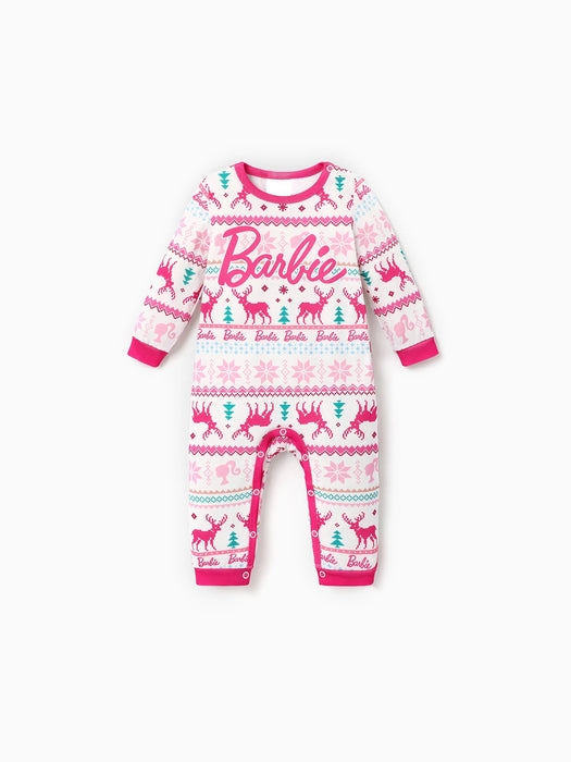 Christmas Mommy And Me Snowflake Family Matching Pajamas Set