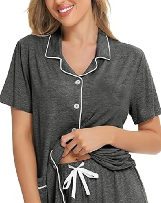 Comfy Pajamas With Pockets Set