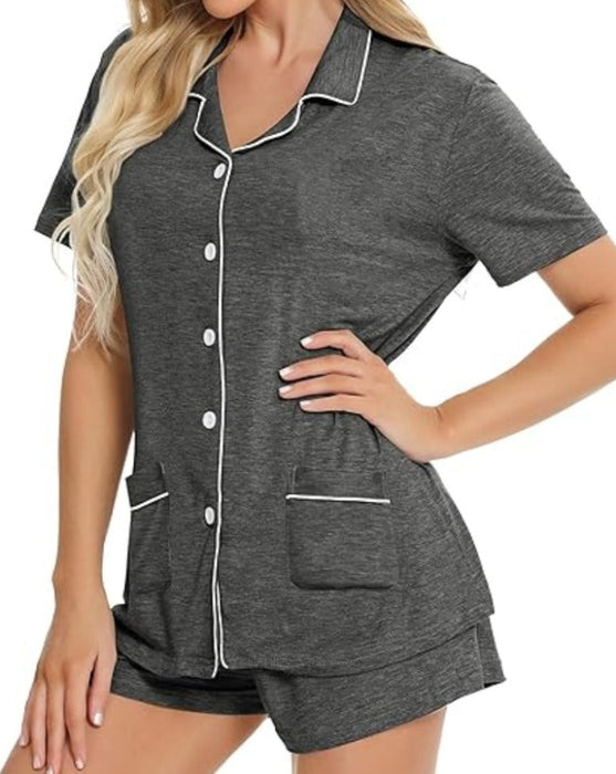 Comfy Pajamas With Pockets Set