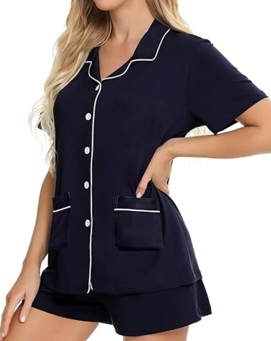 Comfy Pajamas With Pockets Set