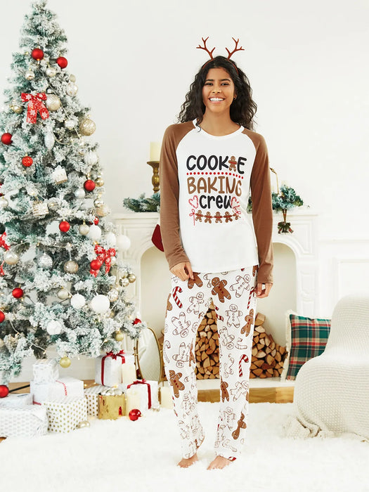 Cookie Baking Crew Family Matching Pajama Set