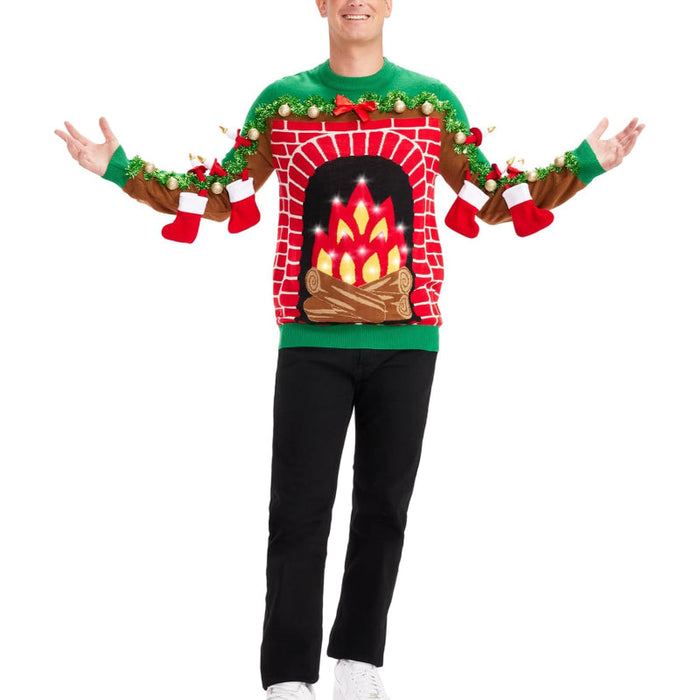 Radiant Light Up Sweater for Festive Celebrations