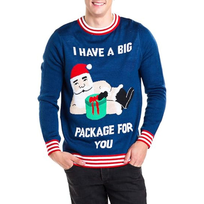 Playful Holiday Pullover Sweater For Christmas