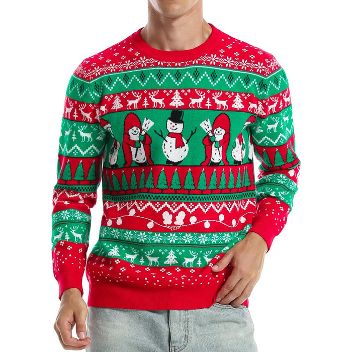 Holiday Knitted Christmas Sweater