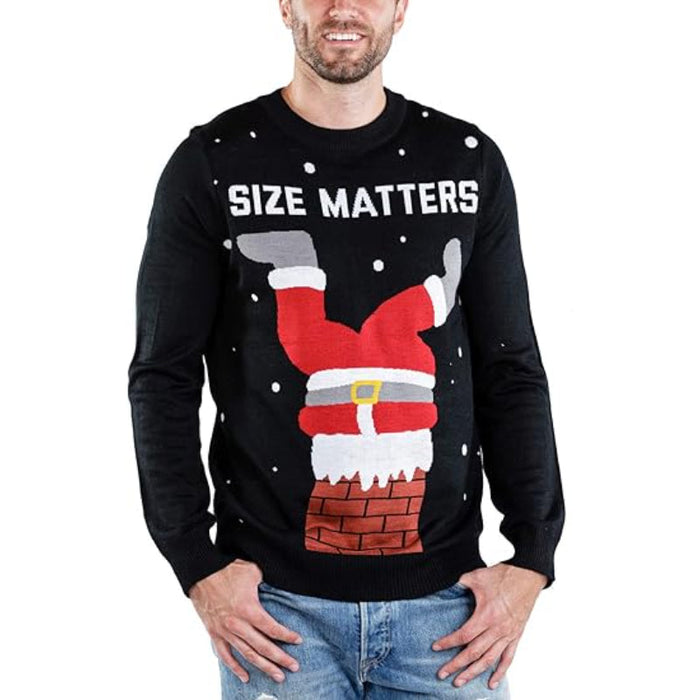 Cheerful Festive Pullover Sweater For Christmas