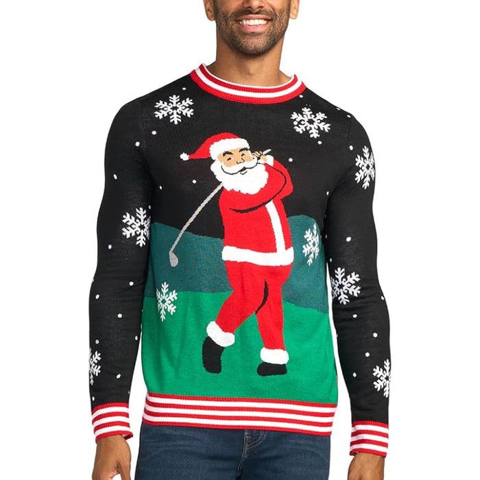 Cheerful Festive Pullover Sweater For Christmas