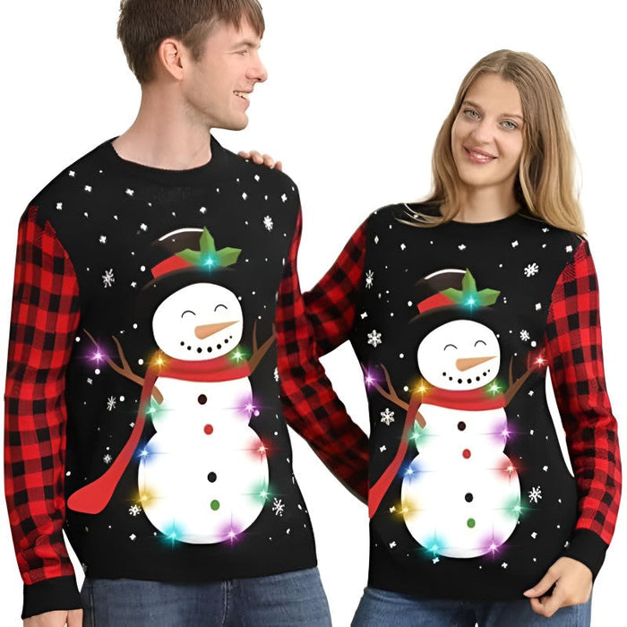 Illuminated Festive Christmas Sweater