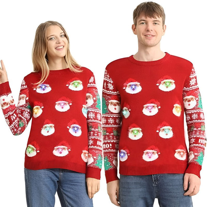 Illuminated Festive Christmas Sweater