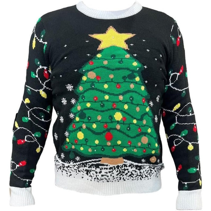 Illuminated Festive Christmas Sweater