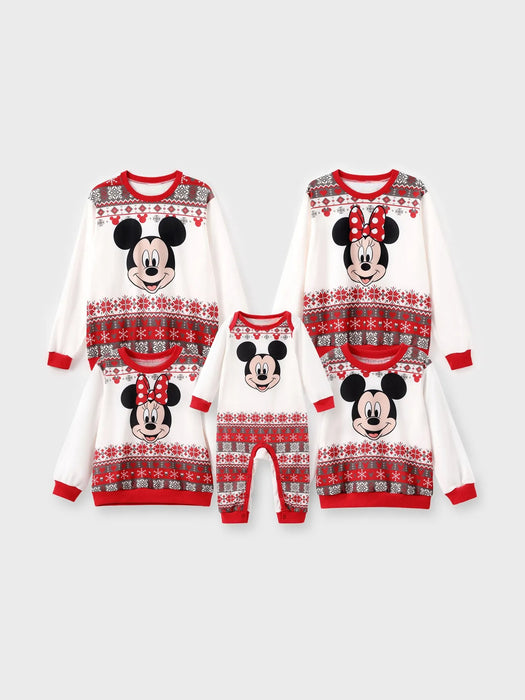 Mickey And Friends Christmas Family Matching Sweatshirt Set