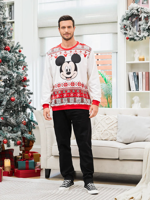 Mickey And Friends Christmas Family Matching Sweatshirt Set