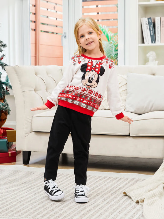 Mickey And Friends Christmas Family Matching Sweatshirt Set